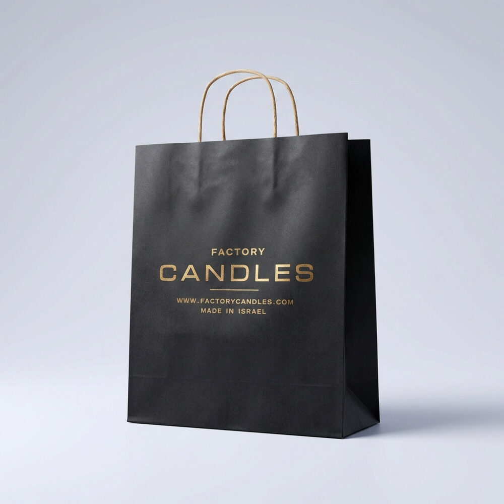 שקית נייר ממותגת
